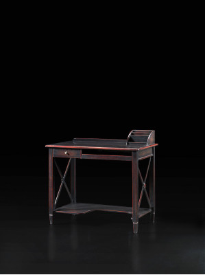 Desk wood office desks furniture table office computer country house solid wood