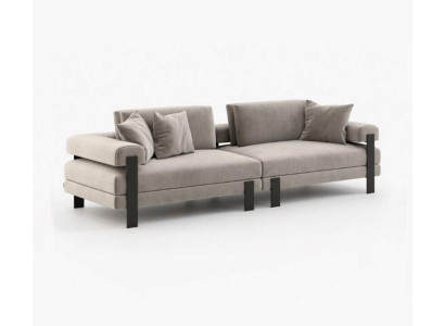 Living Room Sofa 2-Seater Luxury Designer Couch Upholstered Sofas Modern New