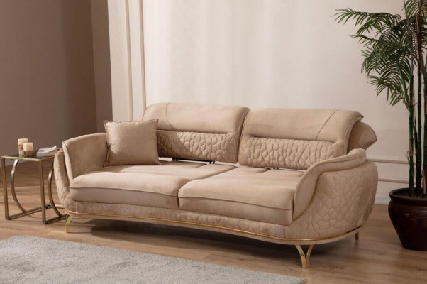Italian Style Sofa Set Complete Set 3+3+1+1 Seater Set