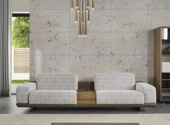 Four-seater sofa set armchair fabric fabric sofa modern sofa