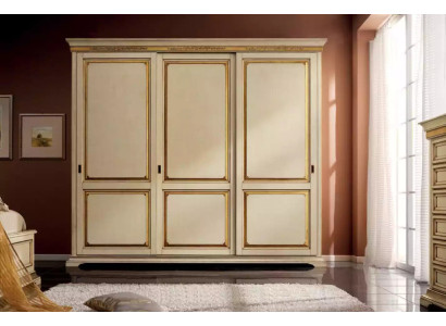Wardrobe wooden cabinet bedroom furniture design cabinets beige