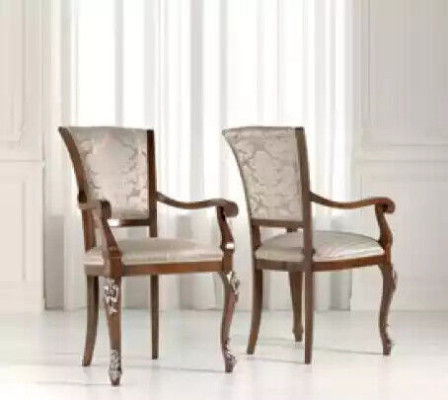 Dining room set 6x chairs dining group wooden upholstered chair luxury chair new