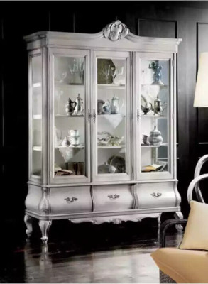 Wooden display case luxury cabinet classic sideboard furniture Italian cabinets