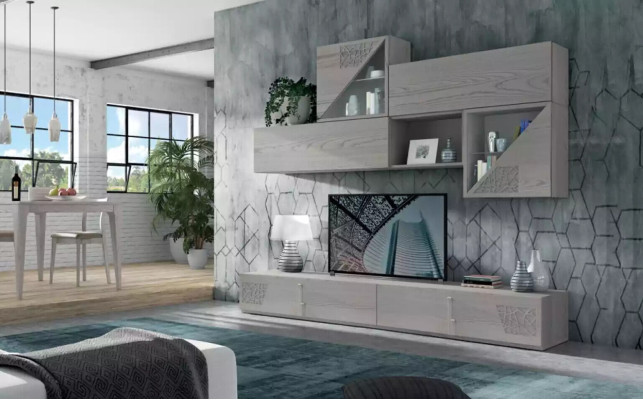 Wall units, shelf, living wall, side low board, shelves, wood design, cabinets