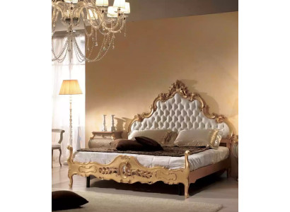 Bed upholstery design luxury double Chesterfield 180x200 hotel beds
