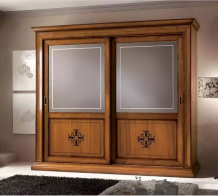 Wardrobe Luxury Cabinet Furniture Classic Bedroom Cabinets Wood