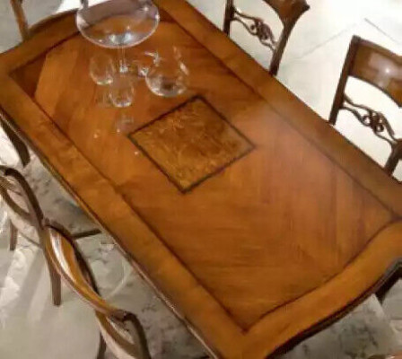 Dining set dining table 4 x chairs set classic dining group 5-piece tables