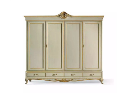 Wardrobe Closet Luxury Bedroom Wood Italian Furniture New
