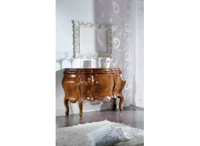 Classic chest of drawers cabinet wood cabinets furniture consoles Italian new