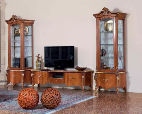 TV stand rtv sideboard table wood living room brown tv furniture new