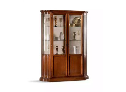 Luxury display cabinet living room furniture cabinet glass showcases designer sideboard