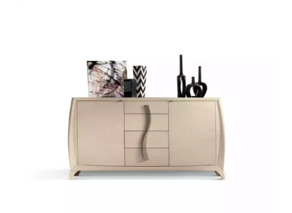 Sideboard living room dressers classic cabinet beige wooden cabinet new