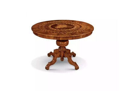 Dining table, dining room, brown, round, classic table design, wood, luxury furniture