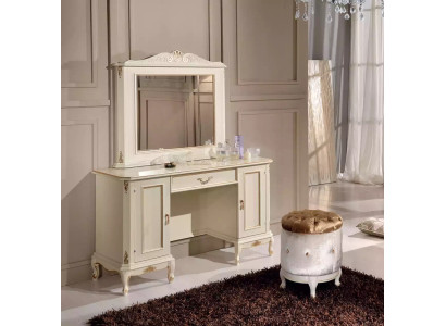 Chic white dresser mirror classic furniture set of sideboard dressers