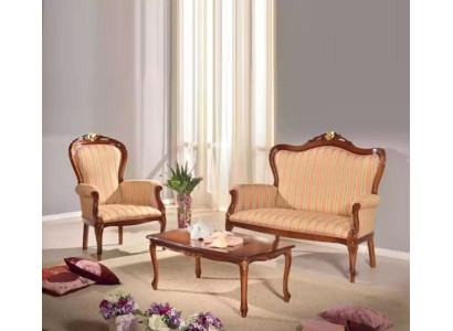 Sofa set 2-seater set design sofa upholstered couch classic luxury new