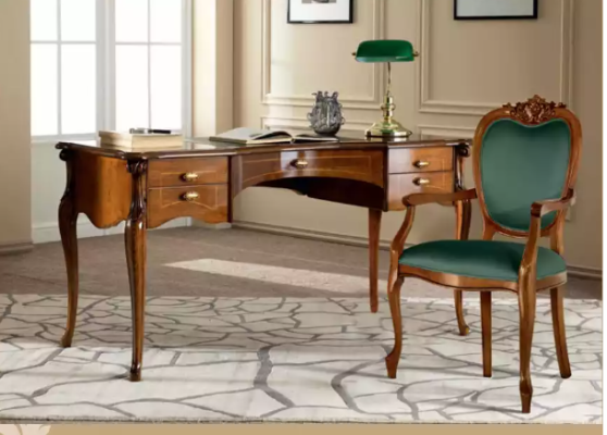 Desk Design Classic Luxury Office Furniture Wooden Desks