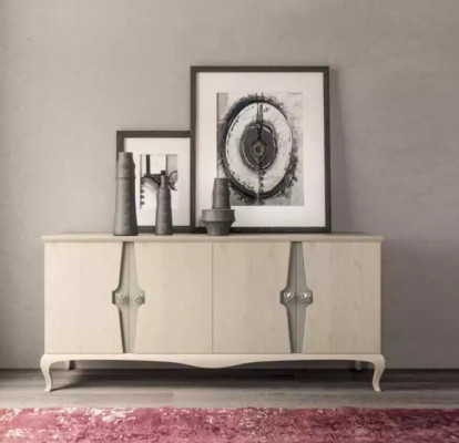 Sideboard Dresser Table Buffet Luxury Living Room Dressers Wood New