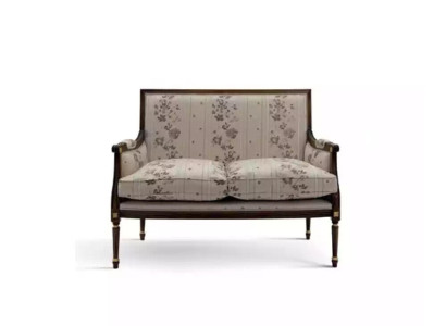 Sofa 2-seater sofa upholstery design luxury fabric sofas textile design couch