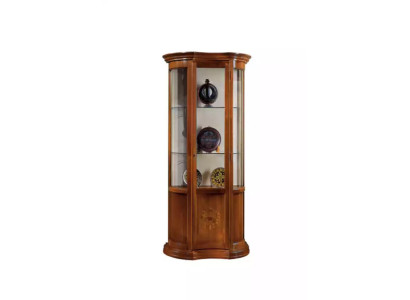 Cabinet Brown Wood Design Furniture Display Cabinet Sideboard Display Cabinet Luxury Glass New
