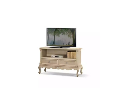 Sideboard RTV Living Room TV Stand Design Beige Wood Shelves Italy New