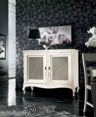 Sideboard dresser cabinet cupboards chests wood luxury furniture white