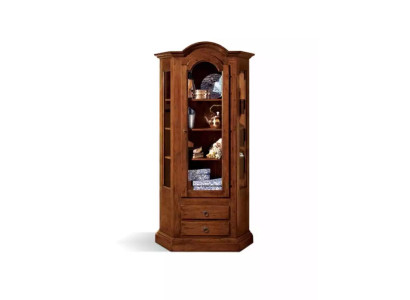 Cabinets display furniture wood luxury glass cabinet wood shelf living room