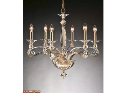 Crystal chandelier 6x lights pendant light lamp ceiling light