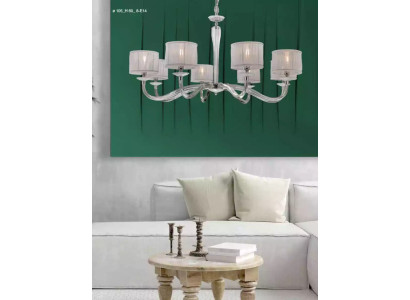 Luxurious classic chandelier ceiling light white chandelier lamp