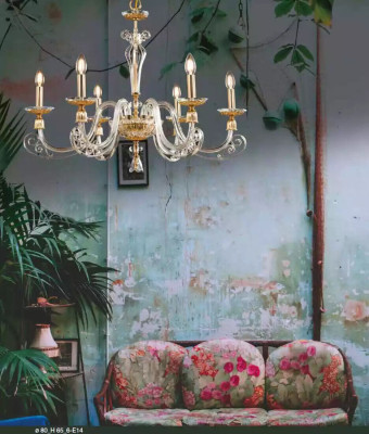 Ceiling light luxury chandelier crystal lamp hanging light golden lamps