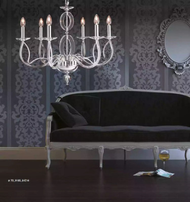 Crystal pendant light classic chandelier lamp ceiling light