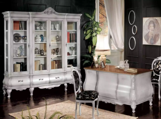 Elegant bookshelf in the study room cabinet order shelf cabinets