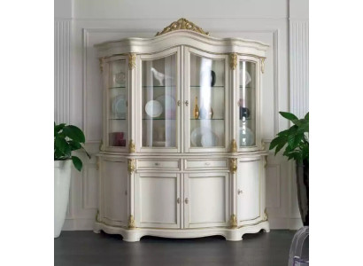 Showcase Italian Luxury Furniture Display Sideboard Cabinet Glass Design