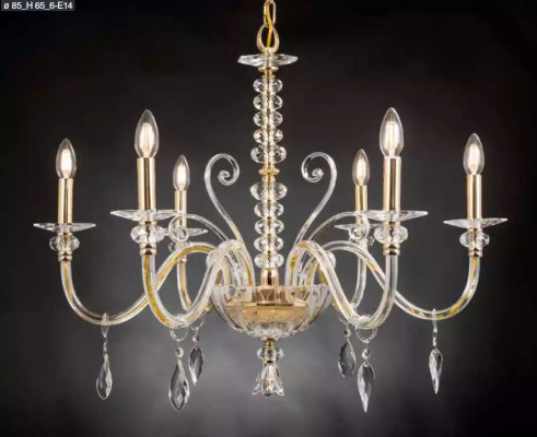 Luster Crystal Chandelier Lamp Ceiling Light Pendant Light New
