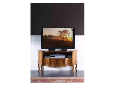 Classic Luxury Sideboard Designer TV Stand Drawers Brown Wood