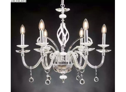Luxury Ceiling Chandelier White Chandelier Ceiling Lamp Crystal Lamp