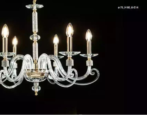 Crystal pendant light chandelier hanging lamp ceiling light
