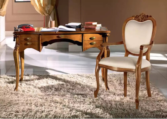 Classic luxury upholstered chair wooden furniture dining room chair furniture new