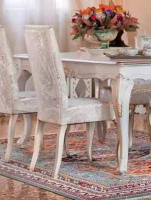 Dining room chair luxury classic wooden chair chairs Italian style