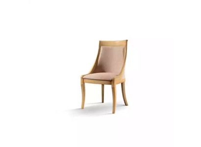 Dining room chair, luxury fabric, solid wood design chairs, classic upholstery