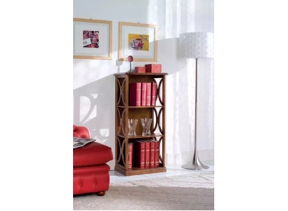 Classic Brown Bookshelf Cabinet Living Room Furniture Stylish