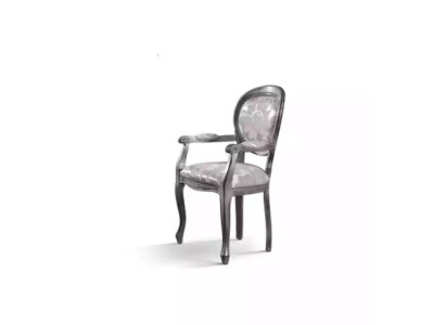 Dining room chair chair dining room luxury sitter chairs wood fabric silver