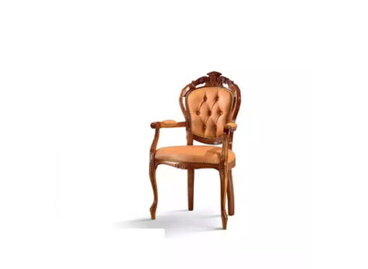 Chair 1-seater dining-room wood luxury Italy furniture design classic new
