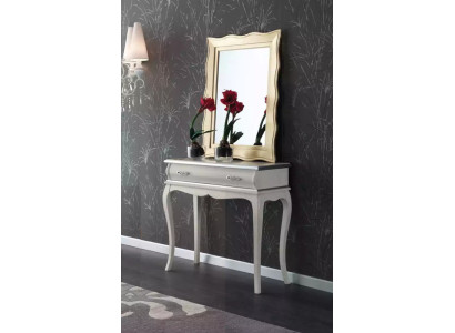 White designer console table classical wooden table bedroom furniture