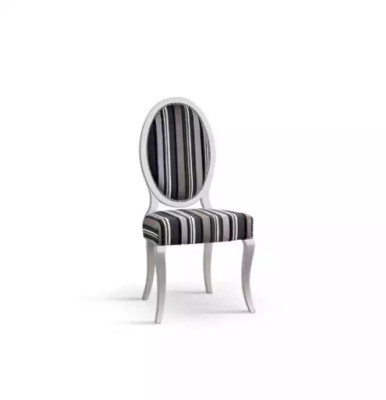 Chair Armchair Solid Classic Wood Textile Lounge Upholstered New