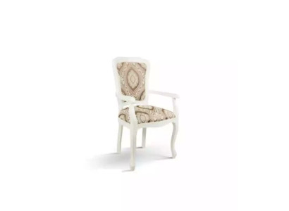 Classic chair dining room chair wood brown armrests wooden chair chairs