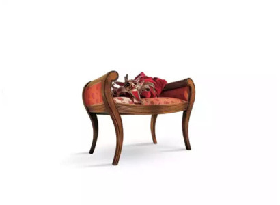 Stool Equipment Bench Wooden Stool Wood Seat Stool Luxury Upholstered Bench