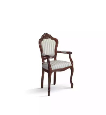 Chair Cushion Gray Designer Chair Dining Room Armchair Luxury Furniture New Condition: New