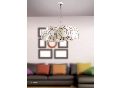 Chandelier Style Contemporary Ceiling Light White Beautiful Lamp