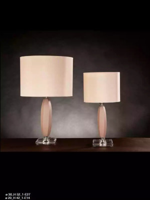 Classic Beige Crystal Table Lamp Chandelier Desk Lamp Office Lamp