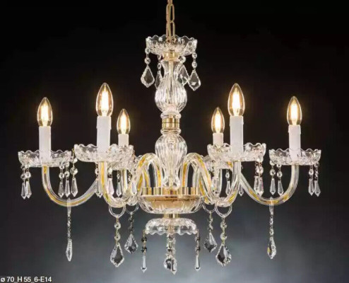 Pendant chandelier crystal chandelier ceiling light lamp